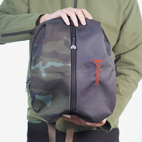 Stripelnc Mini Travel Backpack - Jungle Camouflage (70707)