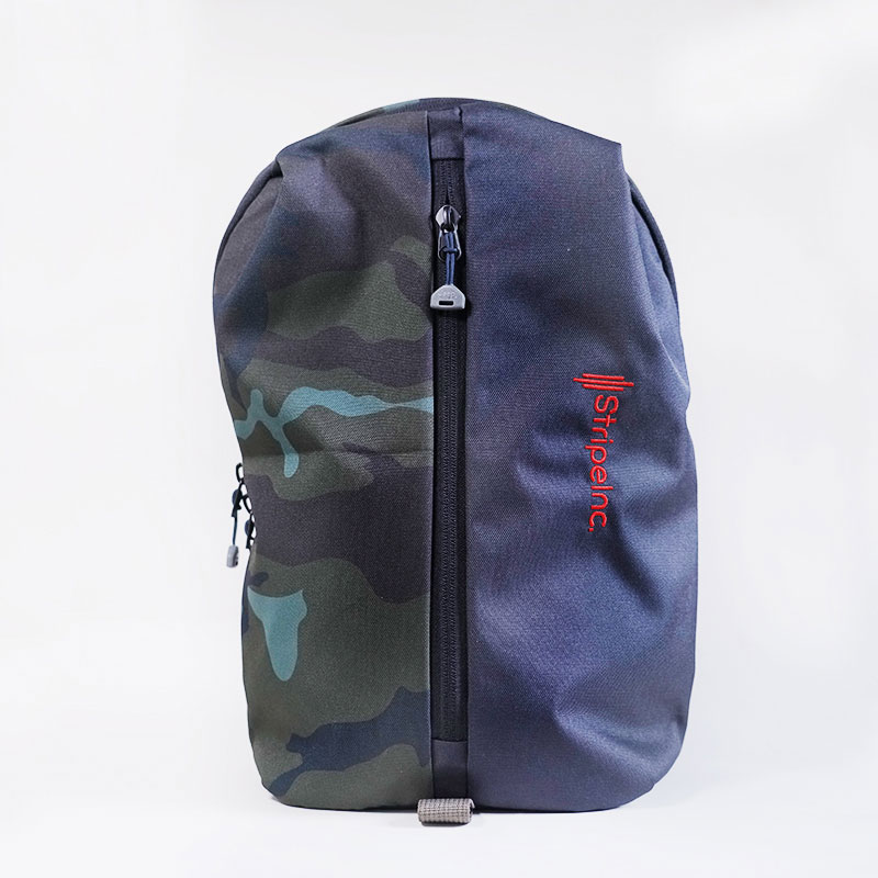 Stripelnc Mini Travel Backpack - Jungle Camouflage (70707)