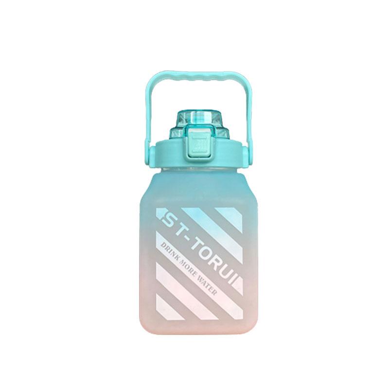 Students Square Shape Water Bottle With Strap 1500ml