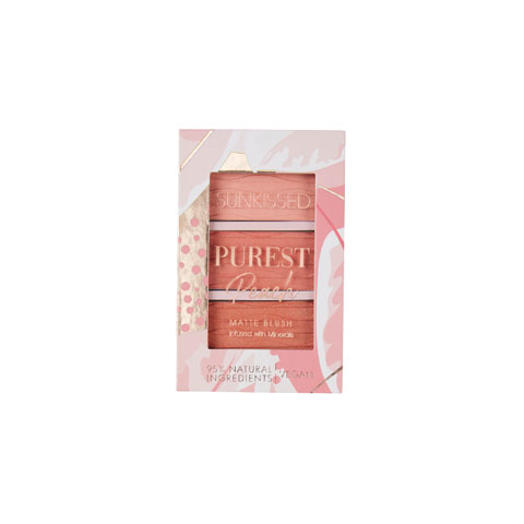 Sunkissed Purest Peach Matte Blush Palette
