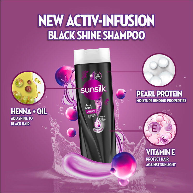 Sunsilk Black Shine Shampoo 300ml