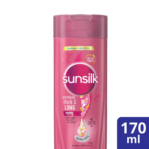 Sunsilk Lusciously Thick & Long Shampoo 170ml - UBL