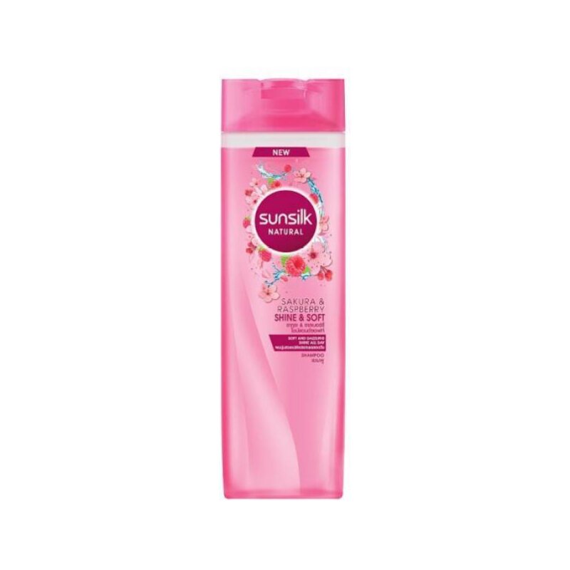 Sunsilk Natural Sakura & Raspberry Shine & Soft Shampoo 380ml