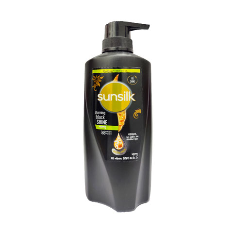 Sunsilk Stunning Black Shine Shampoo 450ml