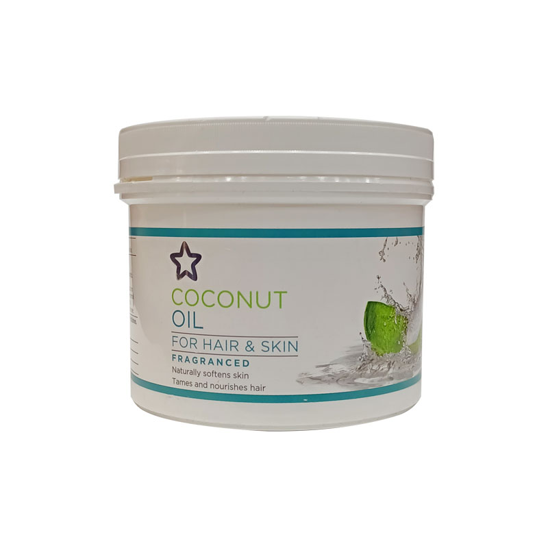 Superdrug Coconut Oil For Hair & Skin  Fragranced  500ml