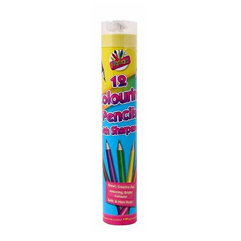 Tallon Artbox 12 Colouring Pencils with Sharpener (0249)