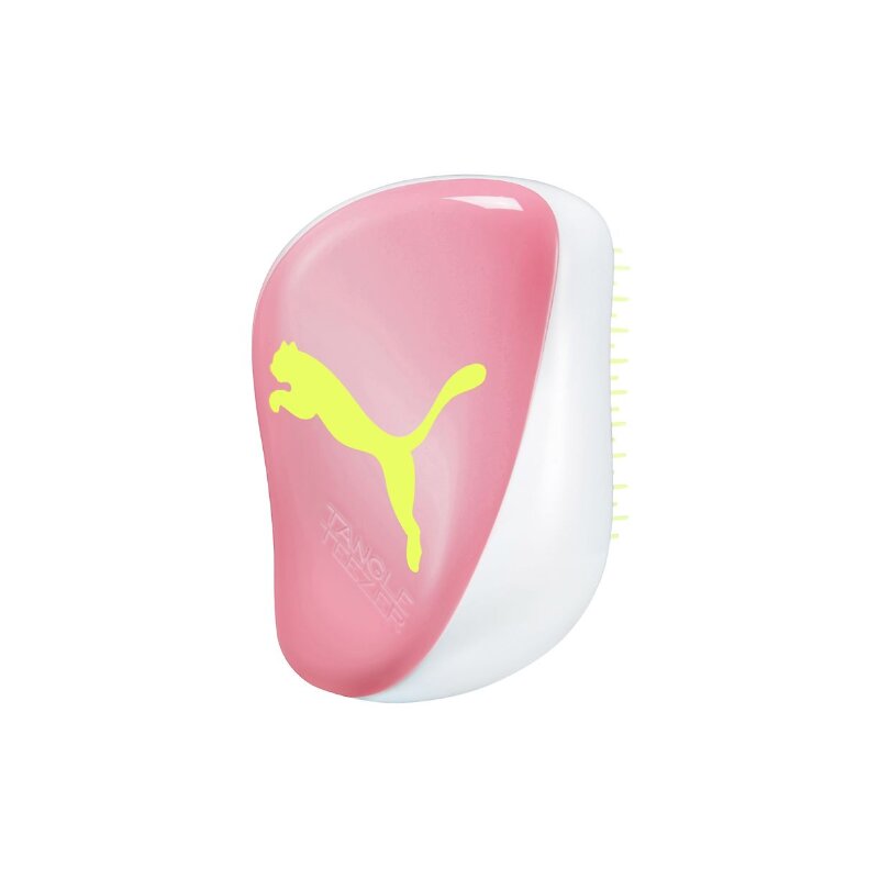 Tangle Teezer On The Go Detangling Hair Brush Smooth & Shine Puma Styler - Light Green