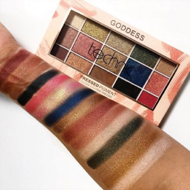 Technic 15 Pressed Pigment Eyeshadow Palette - Goddess