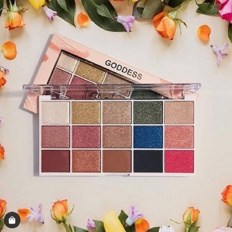 Technic 15 Pressed Pigment Eyeshadow Palette - Goddess