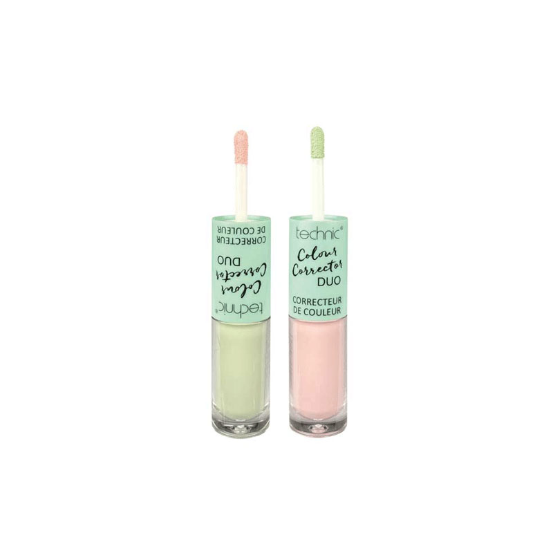 Technic Colour Corrector Duo 8ml - Green / Pink