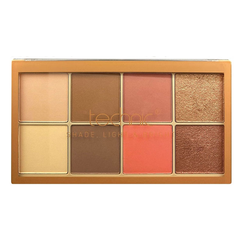 Technic Contour, Blush & Highlight Palette - Shade, Light & Bright