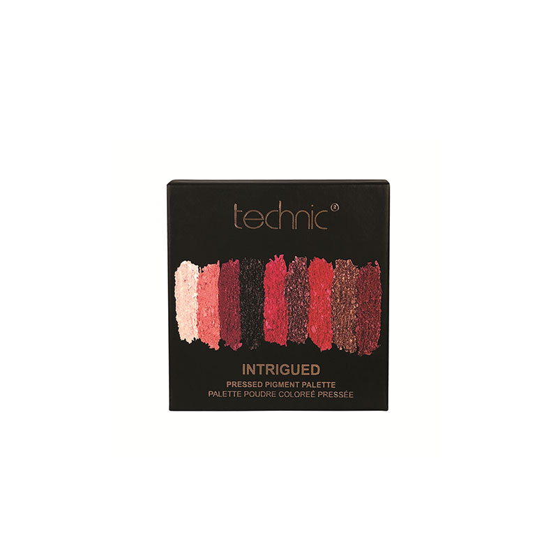 Technic Cosmetics  Pressed Pigments Eyeshadow Palette - Intrigued
