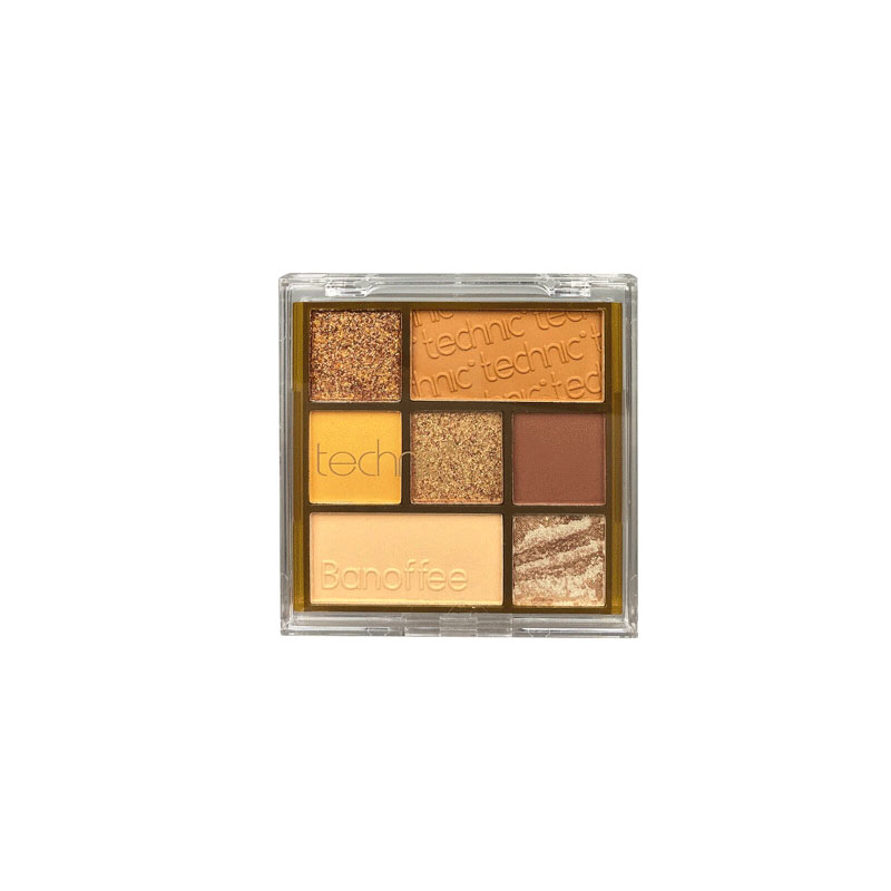 Technic Eyeshadow and Pressed Pigments Palette 10.5g - Banoffee