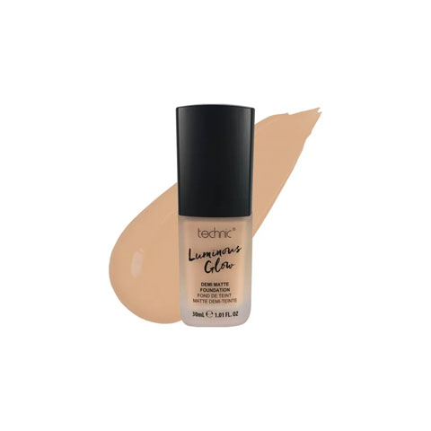 Technic Luminous Glow Demi Matte Foundation 30ml - Honey