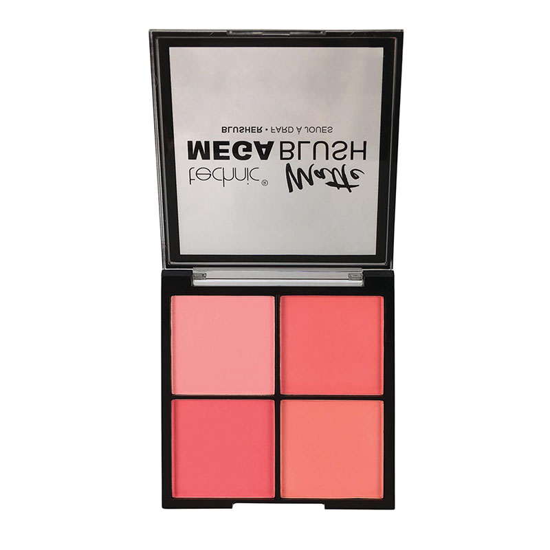 Technic Matte Mega Blush Blusher Palette - Fard A Joues