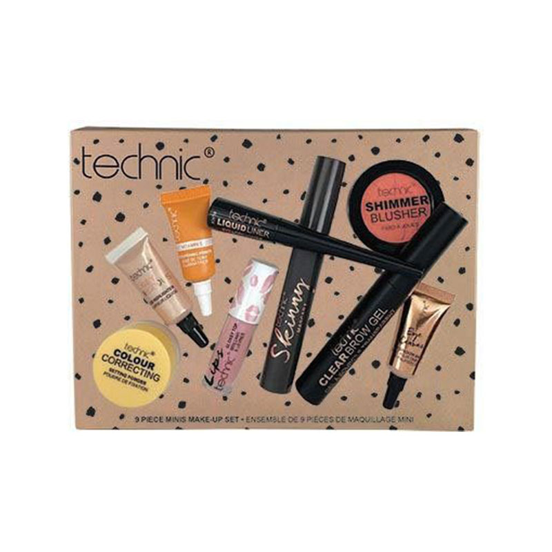 Technic Mini Make-Up Set - 9pcs