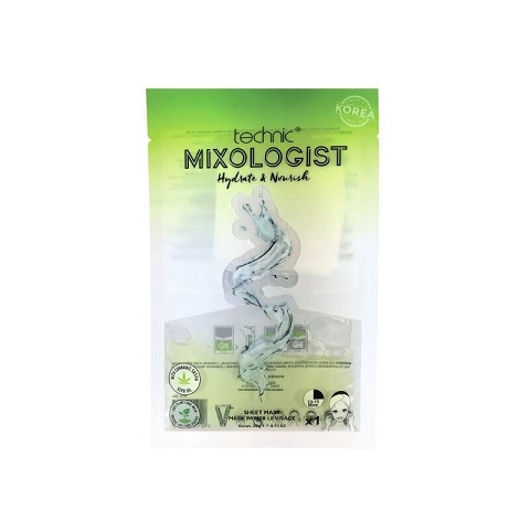 Technic Mixologist Hydrate & Nourish Sheet Mask 20g