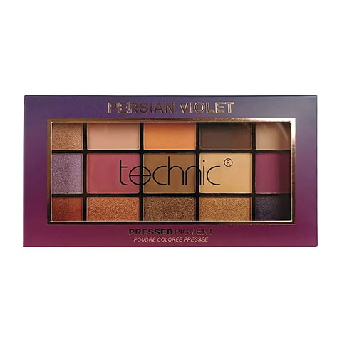 Technic Pressed Pigment Eyeshadow Palette - Persian Violet