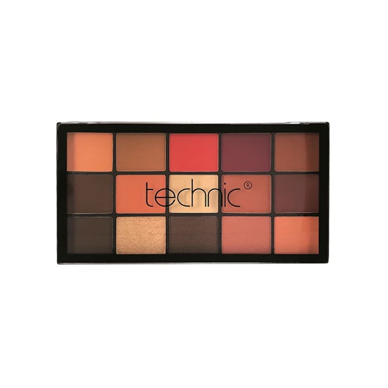 Technic Pressed Pigment 15 Eyeshadow Palette - Sierra Sunset