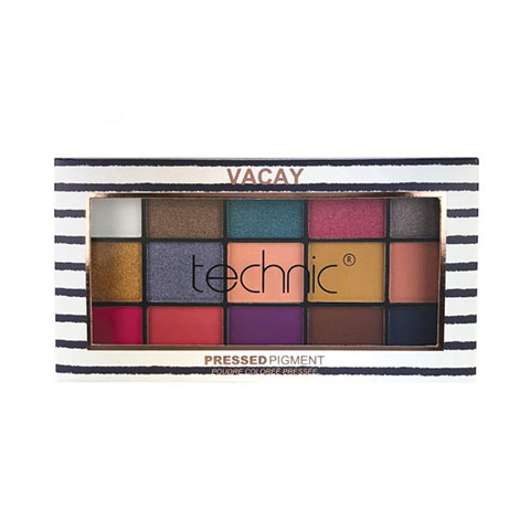 Technic Pressed Pigment Eyeshadow Palette - Vacay