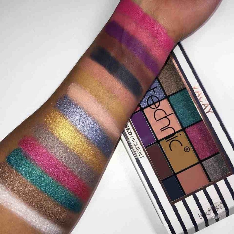Technic Pressed Pigment Eyeshadow Palette - Vacay