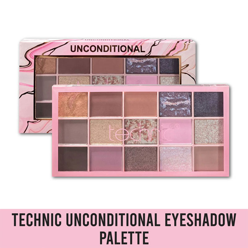 Technic Unconditional Pressed Pigment Eyeshadow Palette