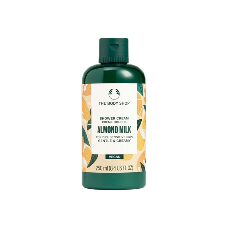 The Body Shop Almond Milk Shower Cream For Dry & Sensitive Skin 250ml