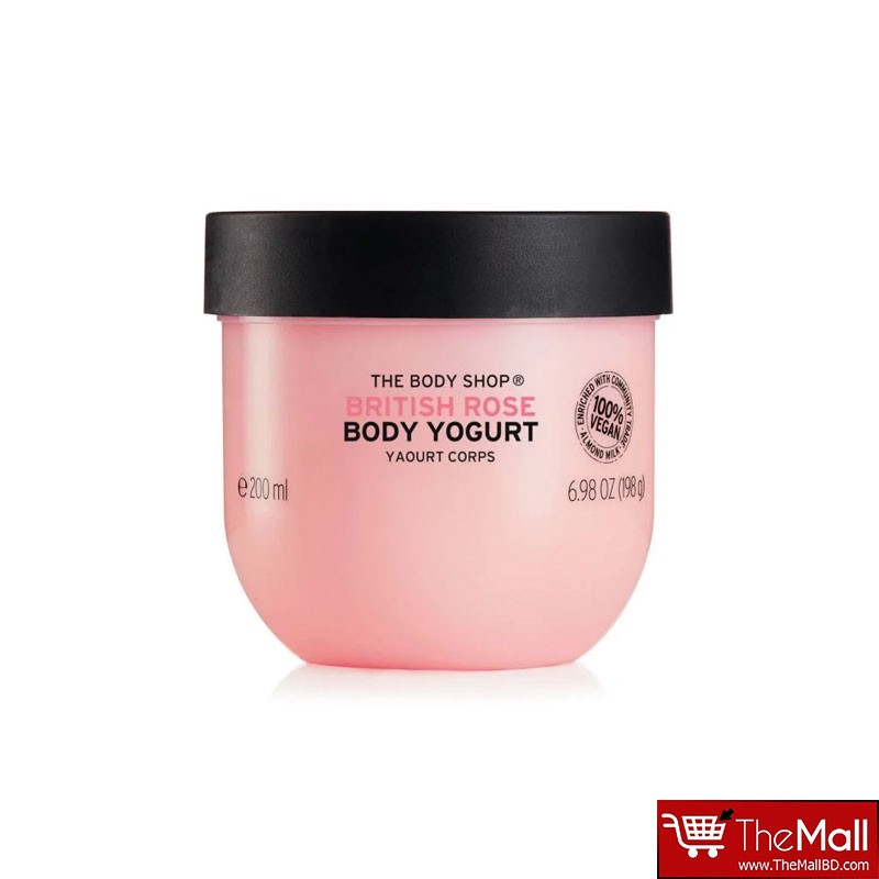 The Body Shop British Rose Body Yogurt 200ml