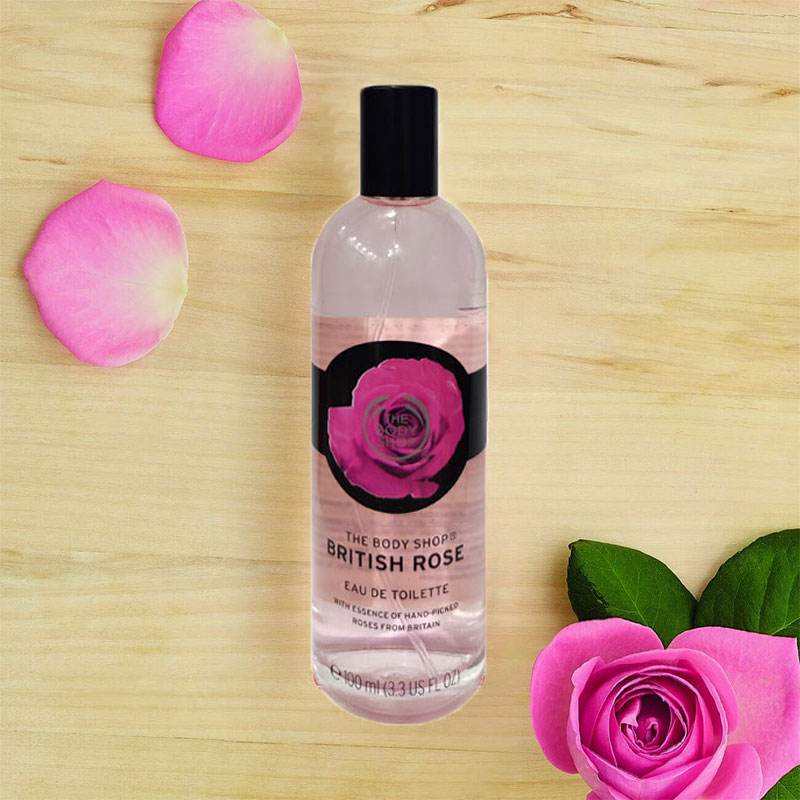 The Body Shop British Rose Eau De Toilette 100ml