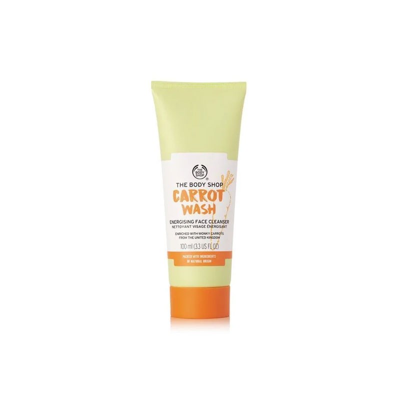 The Body Shop Carrot Wash Energising Face Cleanser 100ml