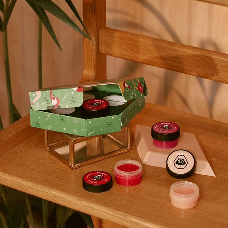 The Body Shop Cupid's Bow & Mistletoe Lip Balm Gift