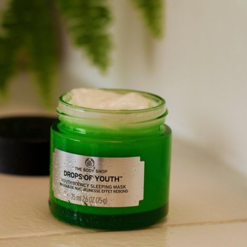 The Body Shop Drops of Youth Bouncy Sleeping Mask 75ml