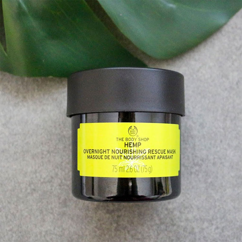 The Body Shop Hemp Overnight Nourishing Rescue Mask 75ml