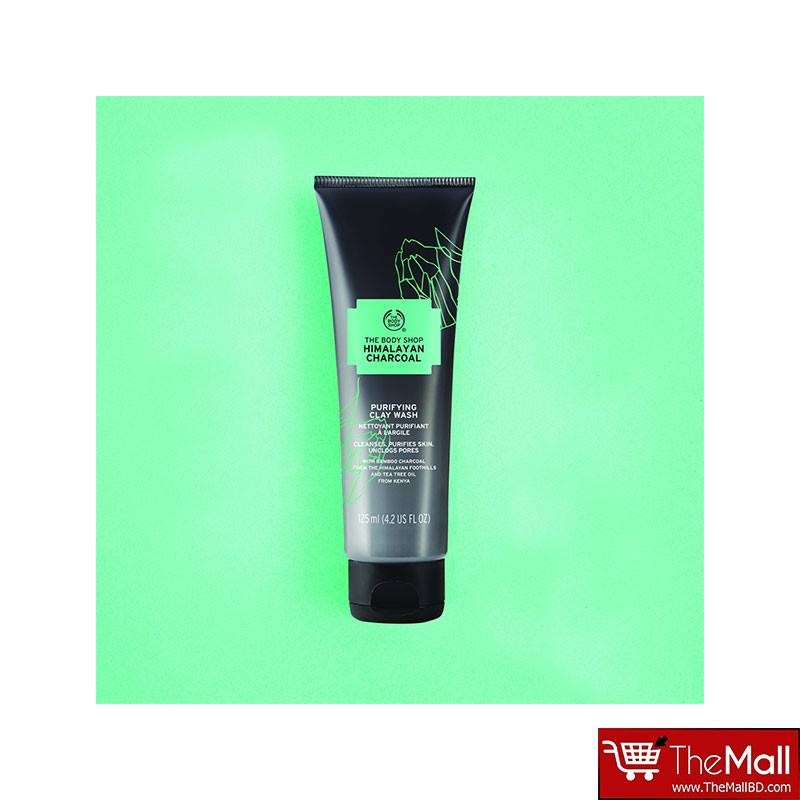 The Body Shop Himalayan Charcoal Purifying Clay Wash 125ml