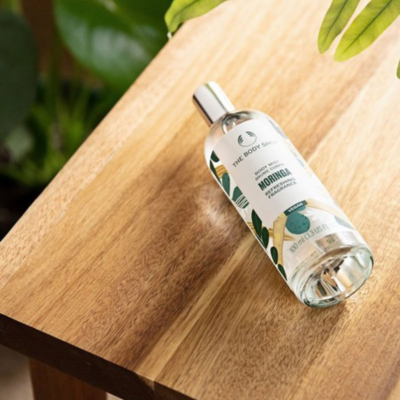 The Body Shop Moringa Body Mist 100ml - Vegan