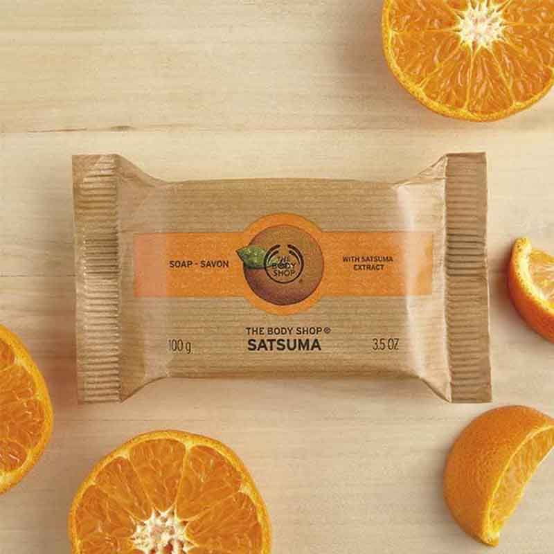 The Body Shop Satsuma Soap 100g