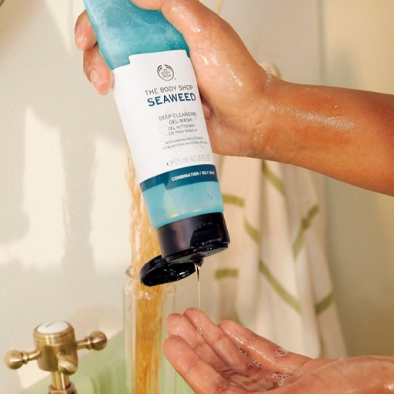 The Body Shop Seaweed Deep Cleansing Gel Wash 125ml