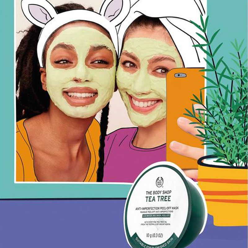 The Body Shop Tea Tree Anti Imperfection Peel- Off Mask 10g