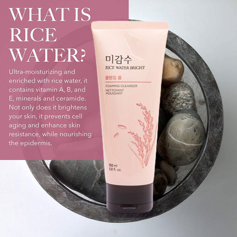 The Face Shop Rice Water Bright Foaming Cleanser 150ml