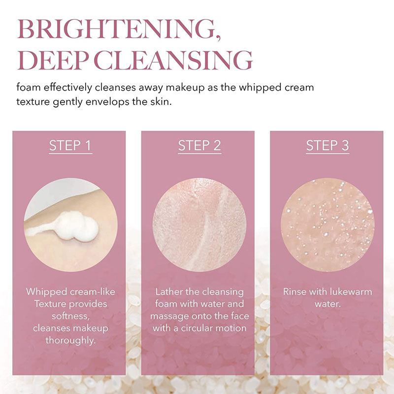 The Face Shop Rice Water Bright Foaming Cleanser 150ml