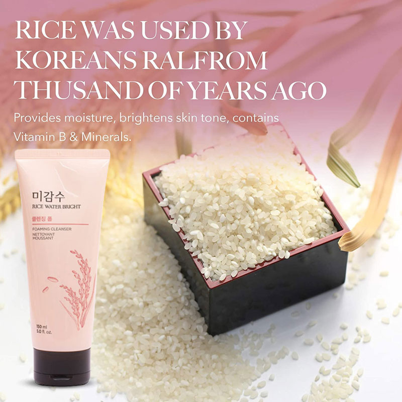 The Face Shop Rice Water Bright Foaming Cleanser 150ml