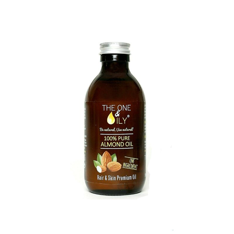 The One & Oily 100% Pure Almond Oil For Hair & Skin 200ml