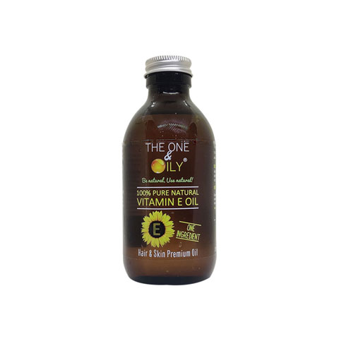 The One & Oily 100% Pure Natural Vitamin E Oil For Hair & Skin 200ml