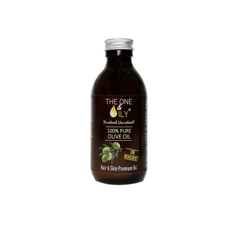 The One & Oily 100% Pure Olive Oil For Hair & Skin  200ml