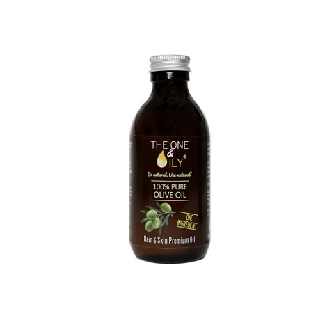 The One & Oily 100% Pure Olive Oil For Hair & Skin 200ml