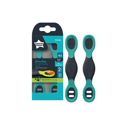 Tommee Tippee 2 Smushee 1st Self Feeding Spoon 4m+ (1864)