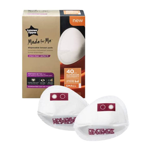 Tommee Tippee 40pcs Disposable Pads - Small