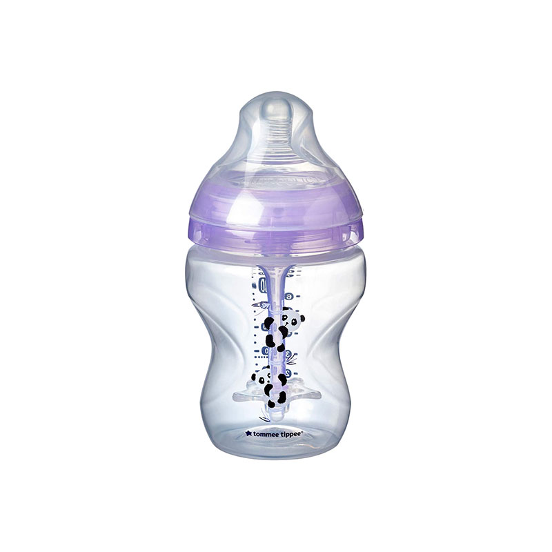 Tommee Tippee Advanced Anti-Colic Bottle 260ml 0m+ - Purple (5764)