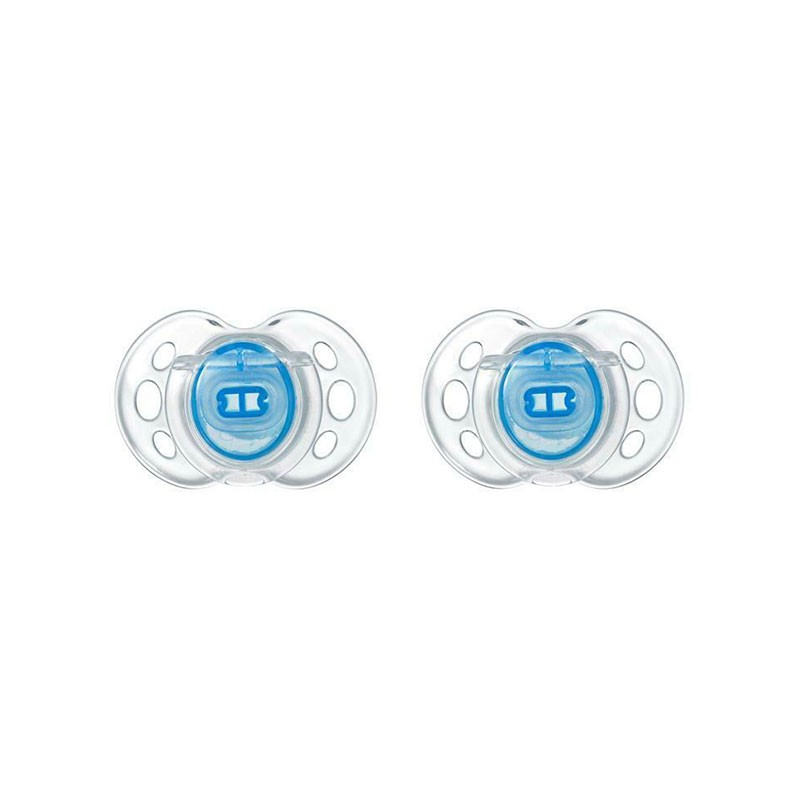 Tommee Tippee Air Style Orthodontic 6-18m Soother 2pc - Blue