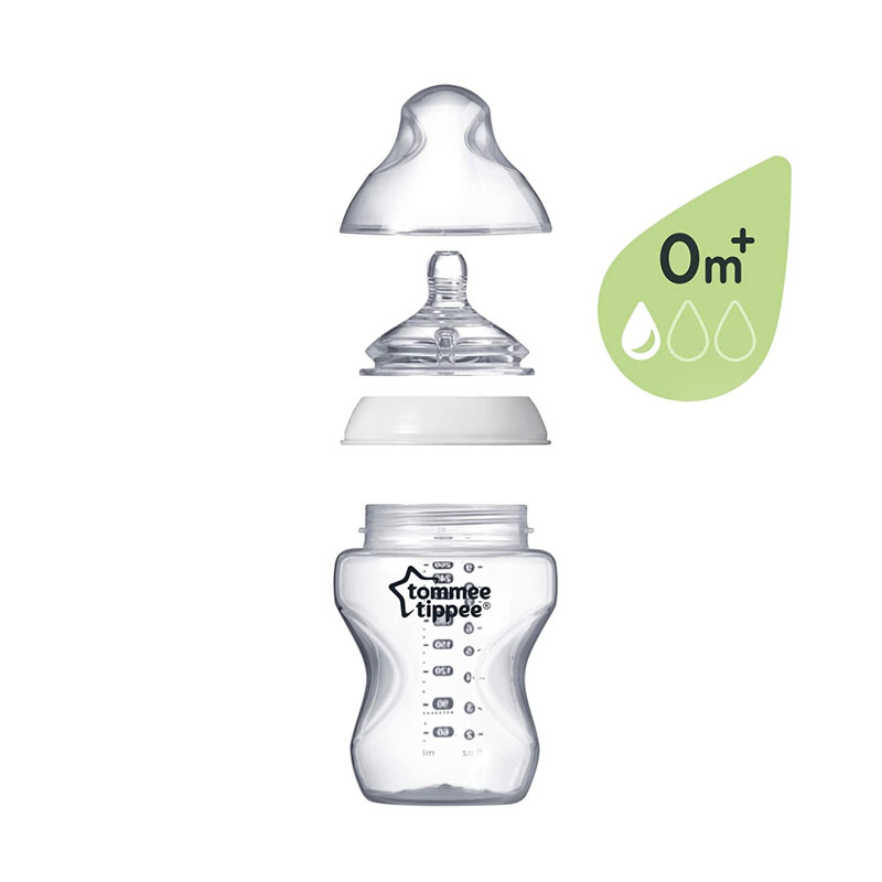 Tommee Tippee Closer To Nature Anti Colic Bottle 0m+ 150ml - (4002)